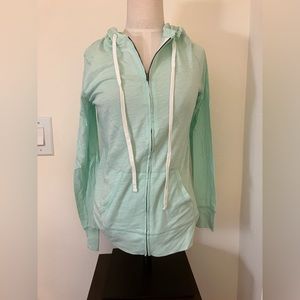 Old Navy women’s size small light weight mint green hoodie